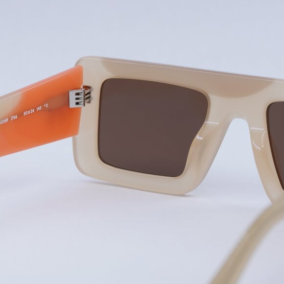 🕶️ New Off-White OERI069 SEATTLE 1764 Sunglasses - Multicolor Sand Frame - Picture 7 of 10